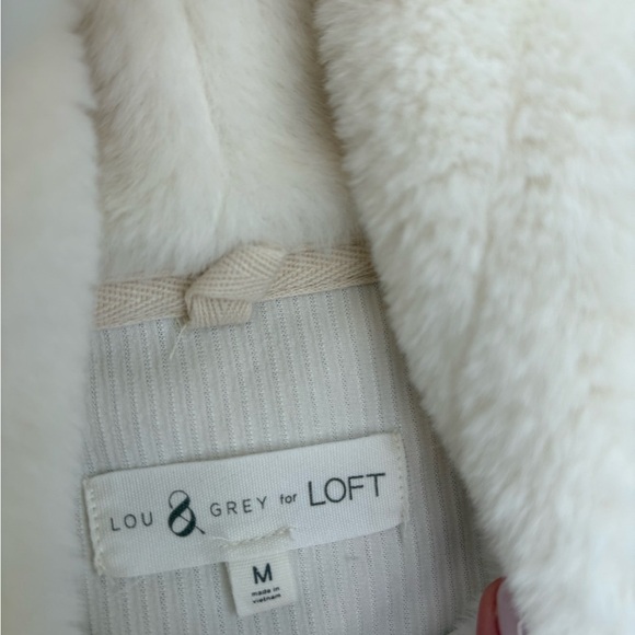 Ann Taylor LOFT‎ Wafflestitch Tunic Hoodie - Size medium - Picture 6 of 8